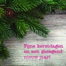 Productafbeelding Kerstkaart kersttak