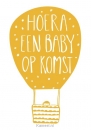 Productafbeelding Wenskaart Hoera een baby op komst