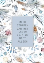 Productafbeelding Poster in de stormen van het leven