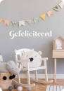 Productafbeelding Minikaart gefeliciteerd kind