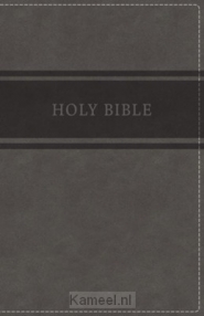 Productafbeelding KJV - Deluxe Gift Bible, Grey Imit. Leat